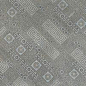 261082 GREEK STRIPES GRIGIO 40x40 Versace (Gardenia Orchidea)