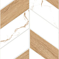 GT128VG Marmaris Белый геометрия 50x25 Global Tile