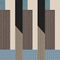 769491 Chimera Decoro Ritmo Beige B Mat Ret 6mm 60x120 Cedit