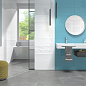 Rev. DECOR DIVERSO ROSA SLIMRECT PRI 25x65 Azulev