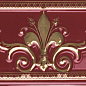 CENEFA NOBLESSE BURDEOS GOLD 20*10 Ape Ceramica