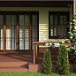 5258 Burgund podloga gladka 300x300x11 CERRAD
