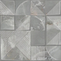 00-00110067 Opale Grey Struttura 9,5 мм 31,5x63 Azori фото в миниатюре
