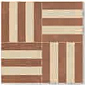 781837 Sensi Terre Mattone + Cotone Nat Intreccio 30x30 Casa Dolce Casa