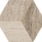 MMMQ Allmarble Travertino Decoro 21x18.2 MARAZZI Italy
