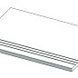 620040000129 Rinascente Clay Gradino Lineare LASTRA 20mm 30x60 Atlas Concorde Russia