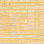 263082 Fascia Greca Oro White 10x80 Versace (Gardenia Orchidea)
