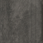 Carrizo Basalt Stopnica Prosta Struktura Mat B1a 30x60 Paradyz