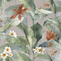17550 Floresta джунгли многоцветный ректификат 60x120 Meissen