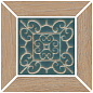 ID153 Вставка Тровазо наборный бежевый матовый 13x13x0,9 Kerama Marazzi