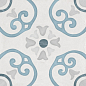 Sirocco Blue Dhalia 22,3x22,3 Harmony