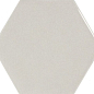 21912 HEXAGON SCALE Wall Light Grey 10,7x12,4 EQUIPE