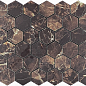 Mosaic Copper Slab Black 48 Hexagone 30.9x32.2 Velsaa