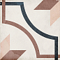 24409 ART NOUVEAU EMBASSY COLOUR 20*20 EQUIPE