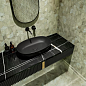 BLF004R Багет Джардини серый темный 40*7.3 Kerama Marazzi фото в миниатюре 3