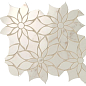 fQKW Calacatta Delicato Daisy Mosaico 29x31.9 FAP Ceramiche