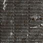 KM3090B0170R Тубкаль чёрный глянцевый структура обрезной 30x89,5x1,05 Kerama Marazzi