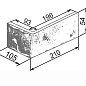 Аликанте 367 Угол 210х105х54х13 Камелот