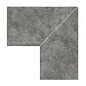 Внутренний угол 90° Pool Garden Anthracite Flat Handle 25x25 Serapool