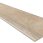 MM01 Ступень Magmas Beige неполированный с насечками 30x120 Ametis by Estima