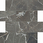756817 Stones 2.0 Calacatta Black Smooth Muretto 6mm 7,5x15 30x30 Casa Dolce Casa