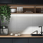 60167 Бьянка белый матовый мозаика 20x60x0.9 Kerama Marazzi