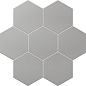Magic Hexa Silver 20x24 Click Ceramica