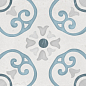 Sirocco Blue Dhalia 22,3x22,3 Harmony