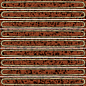 KMD2SOB007BN Декор чипсет Далия оранжевый глянцевый 20x20x0,95 Kerama Marazzi