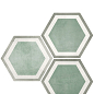 SIX Cementine Pisa Aqua 23x27 Durstone