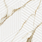 LE63063A-F53 Bianco Carrara Oro Cubo Rectificado 30х60 Artecera