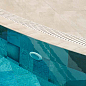 Внутренний угол закругленный Pool Garden Grey Handle 25x25 Serapool