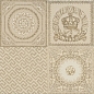68892 DECORATO CREMA PATCHWORK ORO mix 25x75 Versace (Gardenia Orchidea)