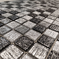 Black Tissue 23x23x4 (ПУ) 298x298 Caramelle Mosaic