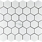 Mosaic Calacata Lite 48 Hexagone 30.9x32.2 Velsaa