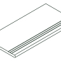 620040000188 Avantgarde X2 Silver Gradino Round Grip 30x120 Italon