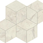 AF8N Marvel Calacatta Perla Mosaico Esagono Silk 30x35 Atlas Concorde