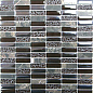 Super Line (brown) (стекло) 15*48 300*300 Bonaparte