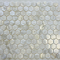 PIX751 Мозаика из натурального перламутра HEX25 285х295x2 Pixmosaic