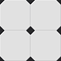 Betera Black-White R 58x58 El Molino