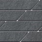 SG144/005 Гренель серый темный мозаичный бордюр 46.5*9.8 Kerama Marazzi
