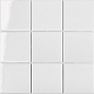 MH33800 White Glossy 97x97 300х300х6 StarMosaic
