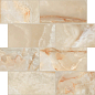 767708 Onyx&More Golden Onyx Satin Modulo Muretto 6mm 7,5x15 30x30 Casa Dolce Casa