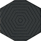 OS/B241/63001 Декор Агуста черный 6х5,2 Kerama Marazzi