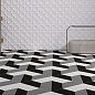 114043 TRIANGLE FLOOR R9 ASH GREY MATT 20.1x23.2 WOW