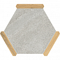 Sacramento Ceniza Pino 22x25 Monopole Ceramica