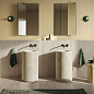 DR05BAR Dorset Tortora Cross Cut Ribbed SQ. 60x120 Italgraniti