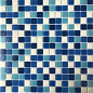 PIX106 Мозаика из стекла 20x20 316х316х4 Pixmosaic