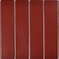 Y45P846 Strip Красная матовая 4.5x19.5 28.8x19.5 Porcelain mosaic фото в миниатюре