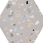 Hex.Doria Greige 25.8x29 Pamesa
